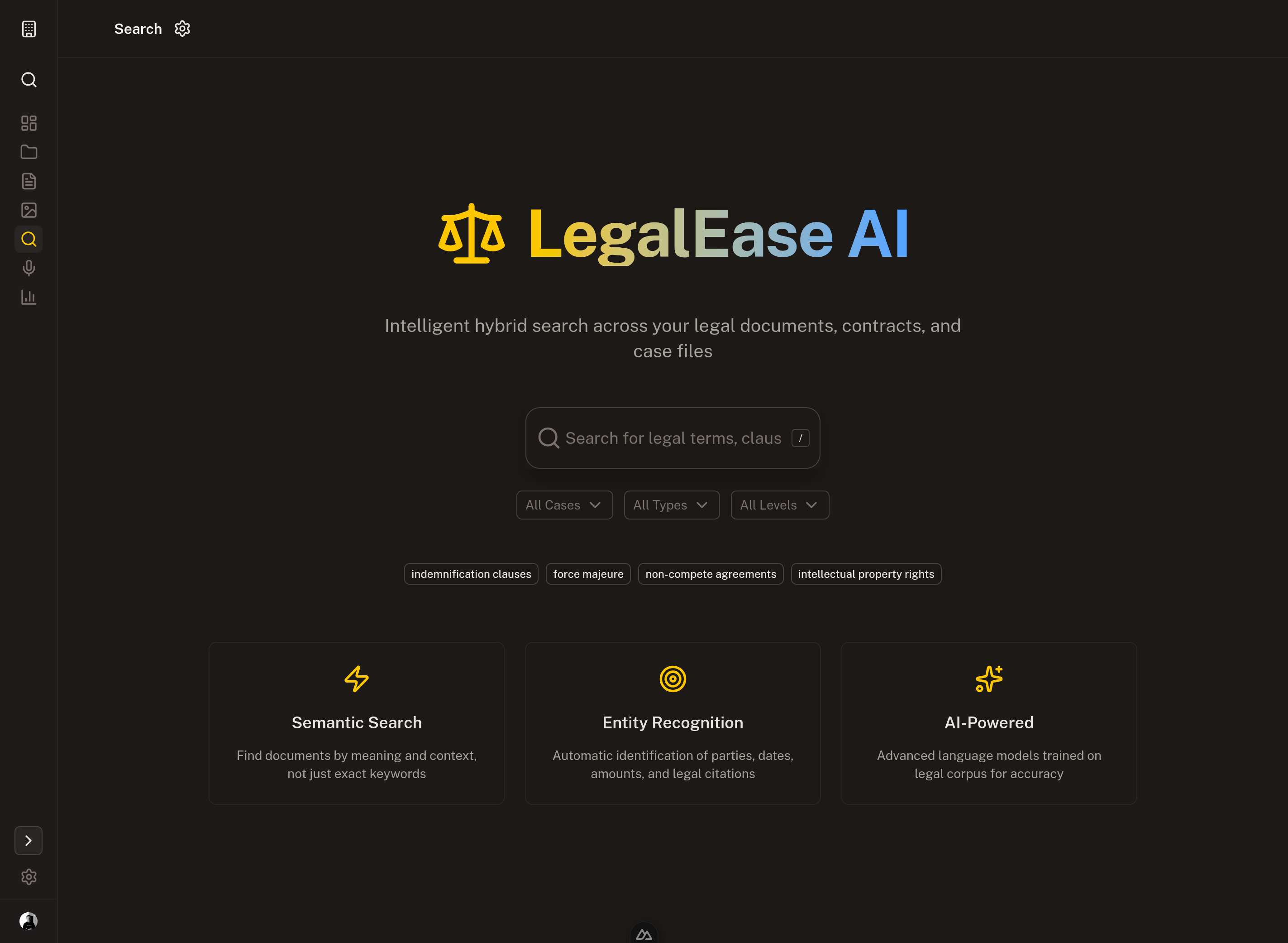 Yellow Dark Theme